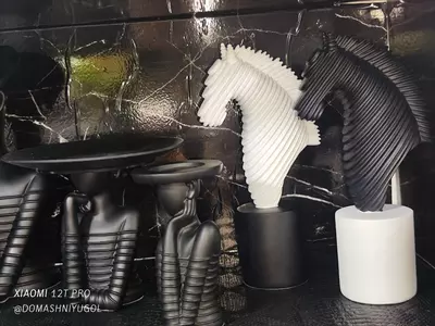 Абстрактная скульптура "Голова лошади" (26 * 13 см)