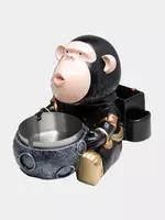 Пепельница - обезьянака-космонавт