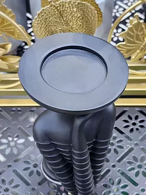 Ваза-поднос-подсвечник в форме декоративной статуэтки Дамочки