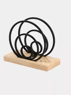 Металлическая держатель для салфеток