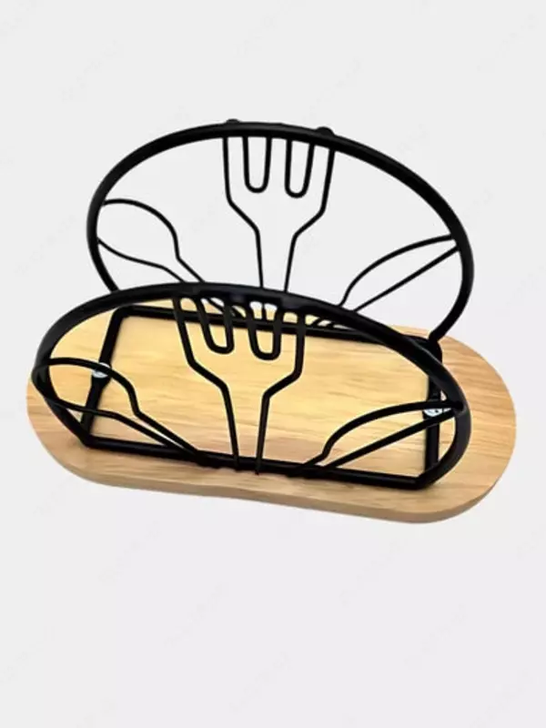 Металлическая держатель для салфеток