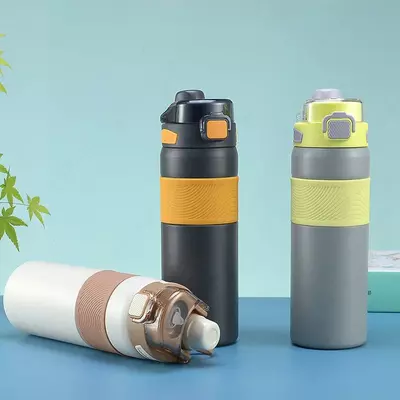 Спортивная бутылочка-термос Cup Premium (600 мл.)