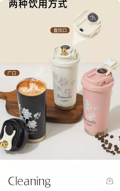 Термокружка Romanticиз с дисплеем температуры Только в розницу