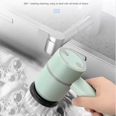 Портативный электрический роторный скруббер-щётка (скребок)