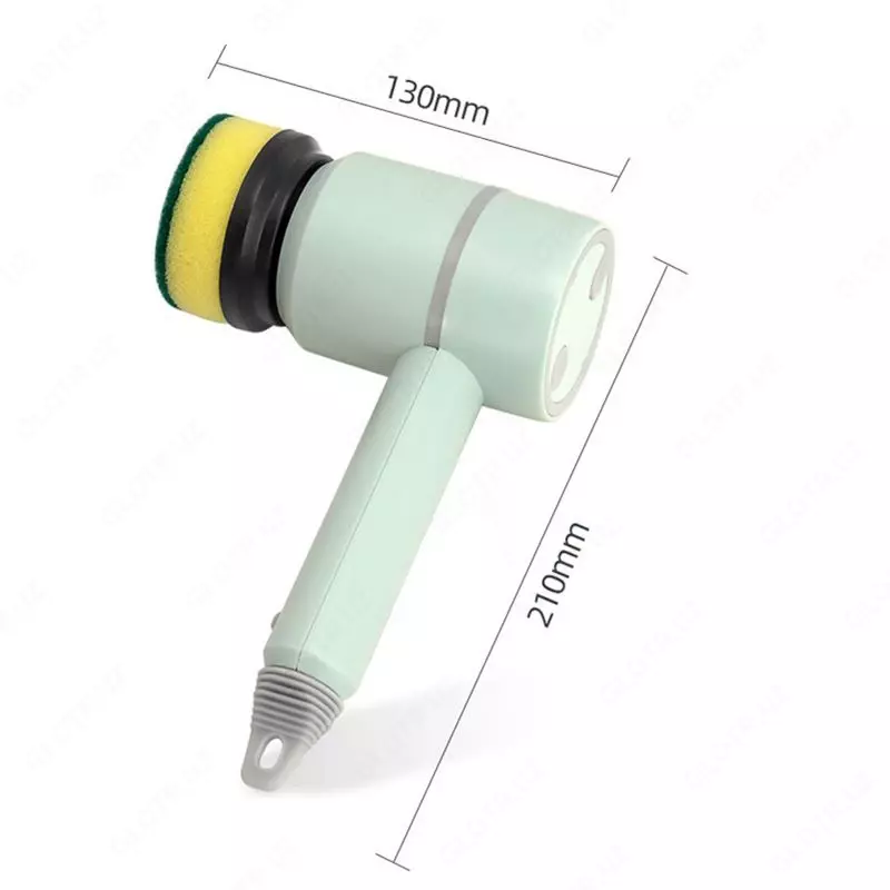 Портативный электрический роторный скруббер-щётка (скребок)