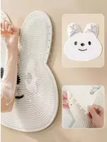 ЯТТ "Домашний Уголок" - Массажный силиконовый коврик на липучках в форме зайца