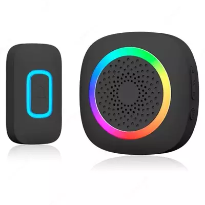 Комплект беспроводного дверного звонка LN-2148B (черный)  Комплект беспроводного дверного звонка LN-2148B (черный)