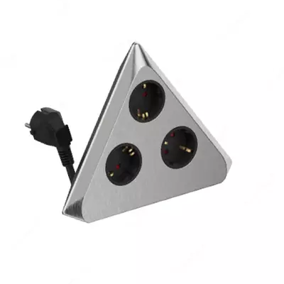 Удлинитель LINUS LIN-CD3X3 угловой с декоративным заземлением