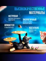 Интерьерная статуэтка-органайзер в виде Собаки в очках (Бульдог)  ЯТТ "Домашний Уголок"