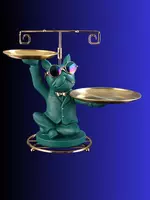 Интерьерная статуэтка-органайзер в виде Собаки в очках (Бульдог)  - 350 000 сум