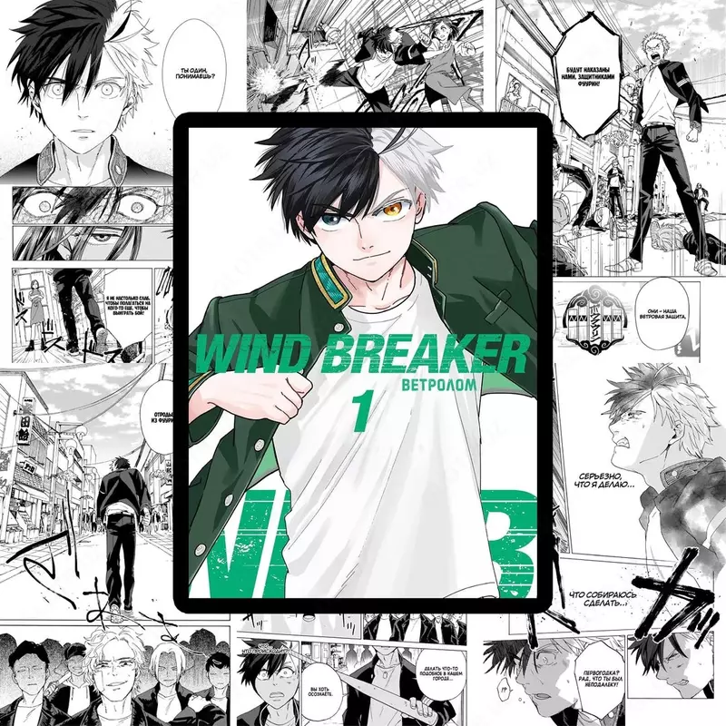 📖 Ветролом манга