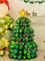 100 000 сум Надувная ёлка-шар (130 * 73 см)