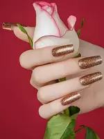 Инновационное гелевое покрытие - наклейки для гель-лака  "Domashniy ugolok" XK