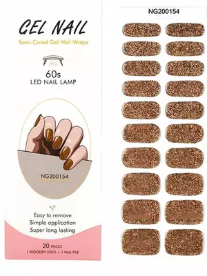 Инновационное гелевое покрытие - наклейки для гель-лака  - ЯТТ "Домашний Уголок"