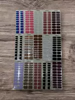 "Domashniy ugolok" XK - Инновационное гелевое покрытие - наклейки для гель-лака 