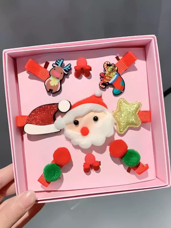 Подарочный набор аксессуаров для волос для девочек (9 шт)