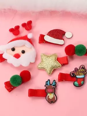 Подарочный набор аксессуаров для волос для девочек (9 шт) - 80 000 сум / шт.