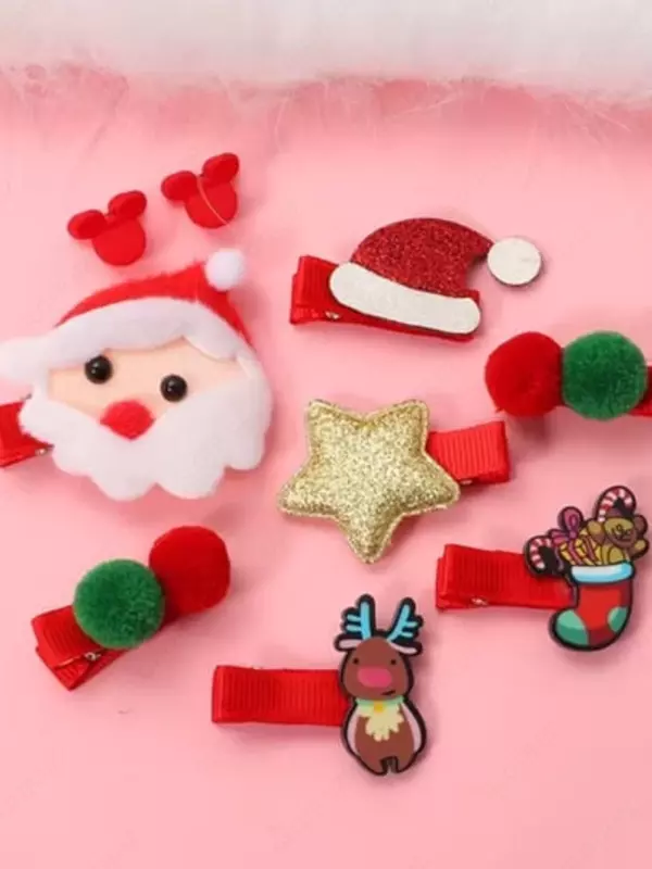 Подарочный набор аксессуаров для волос для девочек (9 шт) - 80 000 so'm