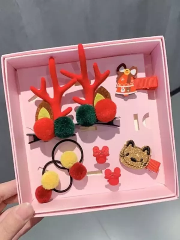 Подарочный набор аксессуаров для волос для девочек (9 шт) Chakana savdo