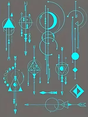 20 000 сум / шт. Набор светящихся татуировок