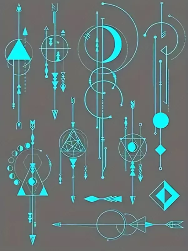 20 000 сум Набор светящихся татуировок