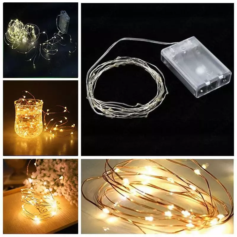 Светодиодная гирлянда "Капля росы" (20 м.)  