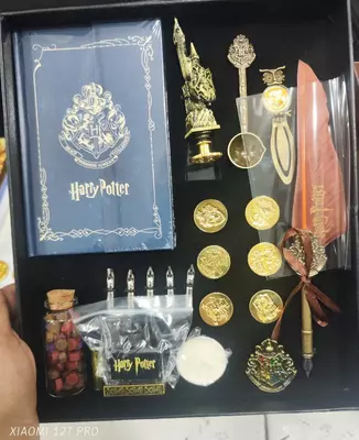 Винтажный письменный набор в стиле Гарри Поттера Только в розницу