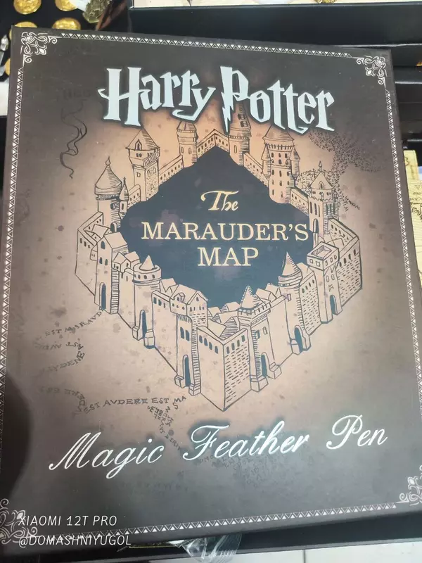 Винтажный письменный набор в стиле Гарри Поттера