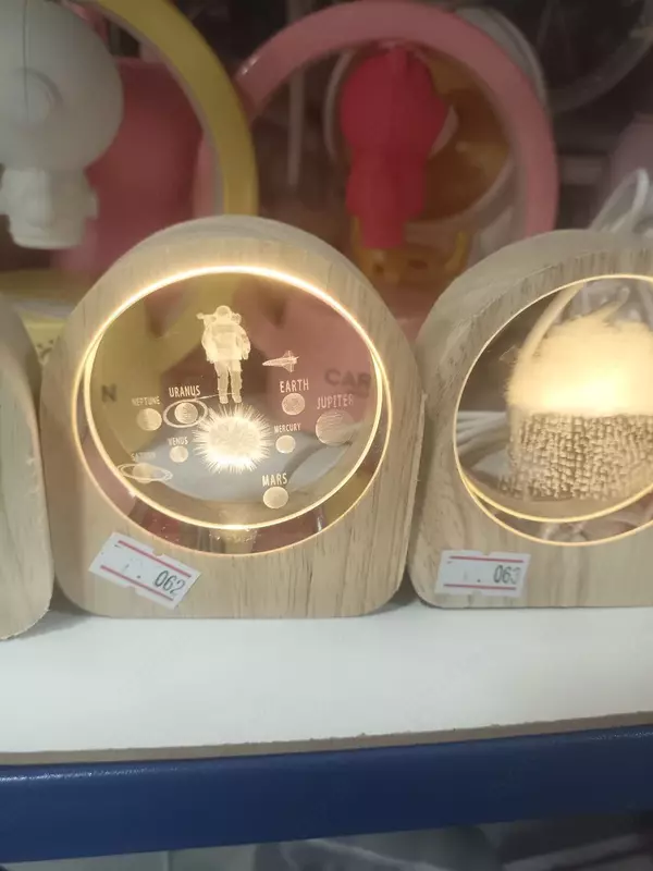 Ночник-светильник светодиодный, с 3D-проекцией