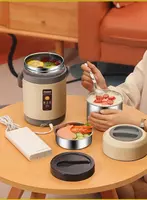 Портативный электротермос - термоконтейнер с подогревом (Foodie) для еды (2л.) Термосы