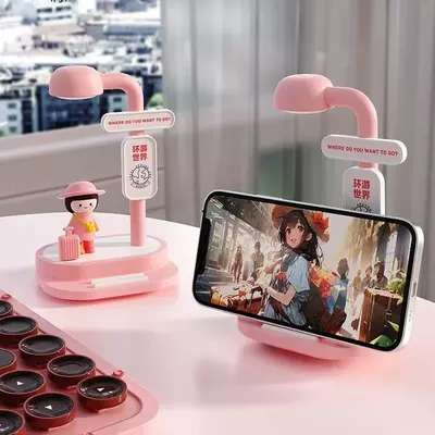 Перезаряжаемая настольная лампа  Перезаряжаемая настольная лампа "Уличный фонарь" (16x10x8 см/6,29x3,93x3,14 дюйма)