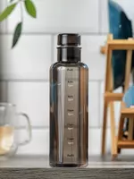 Стеклянная глянцевая бутылка для воды (500 мл) Бутылки