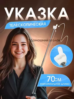 Указка для учителя телескопическая