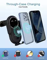 Универсальный держатель для телефона с беспроводной зарядкой