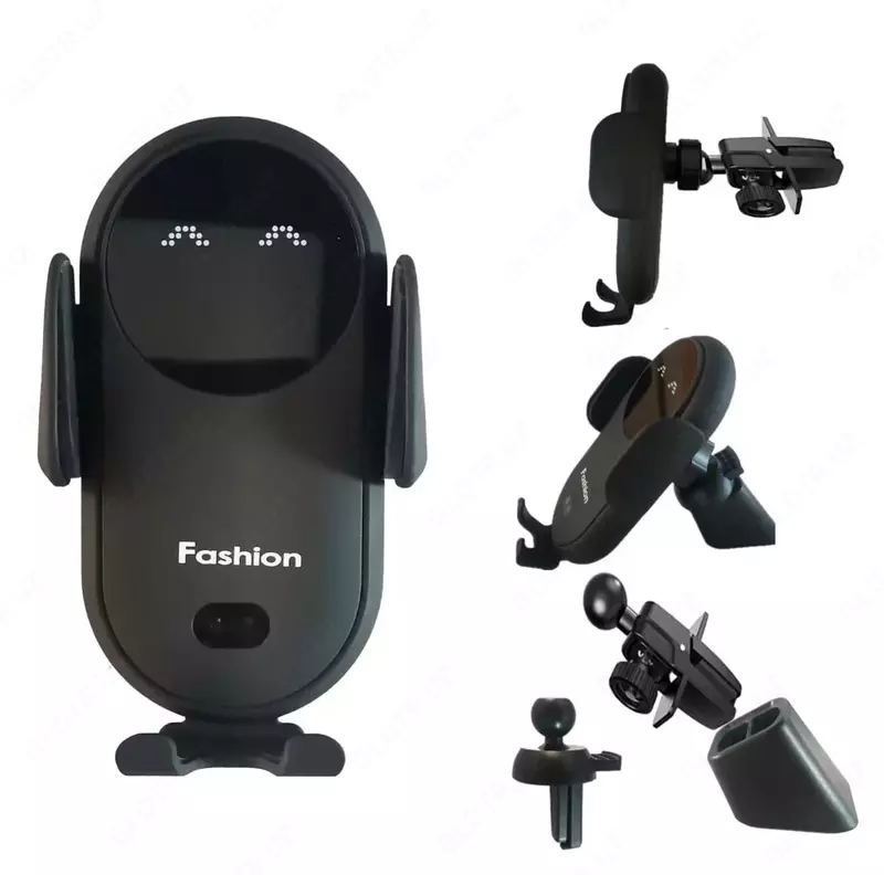 Универсальный держатель для телефона с беспроводной зарядкой