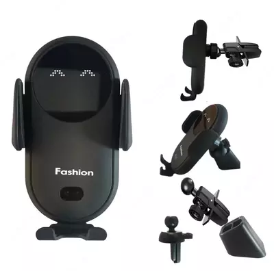 Универсальный держатель для телефона с беспроводной зарядкой