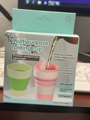 Многоцелевой складной стакан (250 мл)