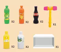 Семейная настольная игра - челлендж с бутылками "Угадай бутылочки" - ЯТТ "Домашний Уголок"