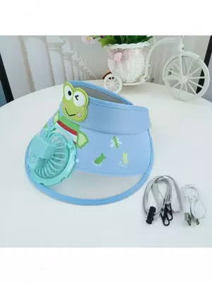 100 000 сум / шт Детская солнцезащитная кепка с вентилятором и USB-зарядкой