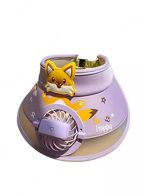 Детская солнцезащитная кепка с вентилятором и USB-зарядкой