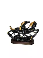 Статуэтка «Скачущие дикие лошади» (30×23/20*18 см) Только в розницу