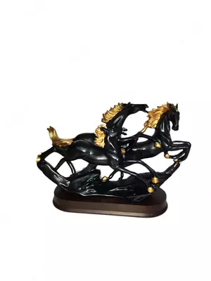 Статуэтка «Скачущие дикие лошади» (30×23/20*18 см) Только в розницу