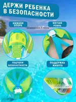  Детский круг для плавания с козырьком (до 30 кг)  - ЯТТ Домашний Уголок