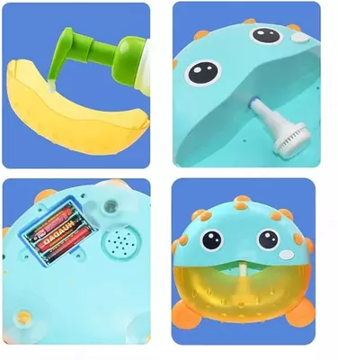 200 000 so'm / dona Игрушка-генератор пены Рыбка для ванной