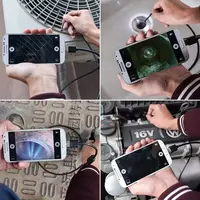 Endoskop (moslashuvchan kamera) Smartfon uchun android uchun Borescope "Domashniy ugolok" XK