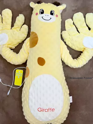 Подушка игрушка "Успокаивающая ладонь" для сна с музыкой