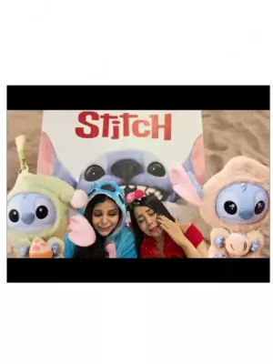 180 000 сум / шт Брелок мягкая игрушка Стич в стиле Labubu (сюрприз-бокс