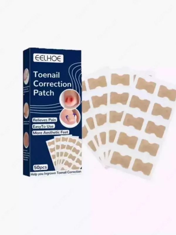 Наклейки для коррекции вросшего ногтя (50 шт).