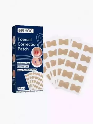 Наклейки для коррекции вросшего ногтя (50 шт).