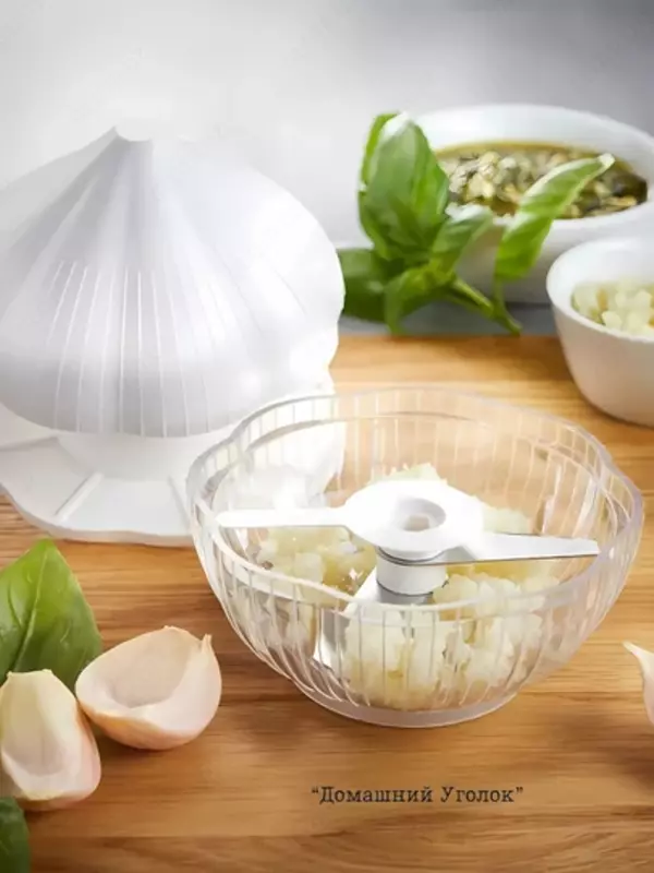 AGLIOLI sarimsoq maydalagichi, mexanik (9×9,5 sm)